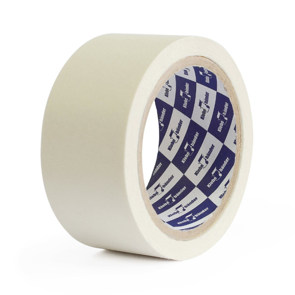 Клейкая лента бумажная (скотч) 47мм*10м, 115мкм, белая, без и/у 005/36/6 Klebebander