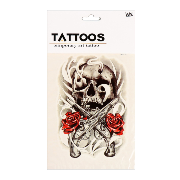 Татуировка на тело "Конец дуэли" цветной, 14,6*26,1см 10534279