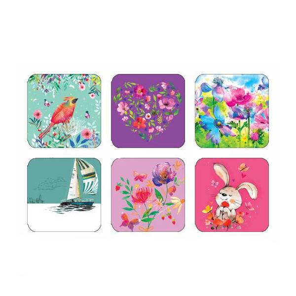 Открытка-мини "Ассорти" 7*7см, Арт Дизайн