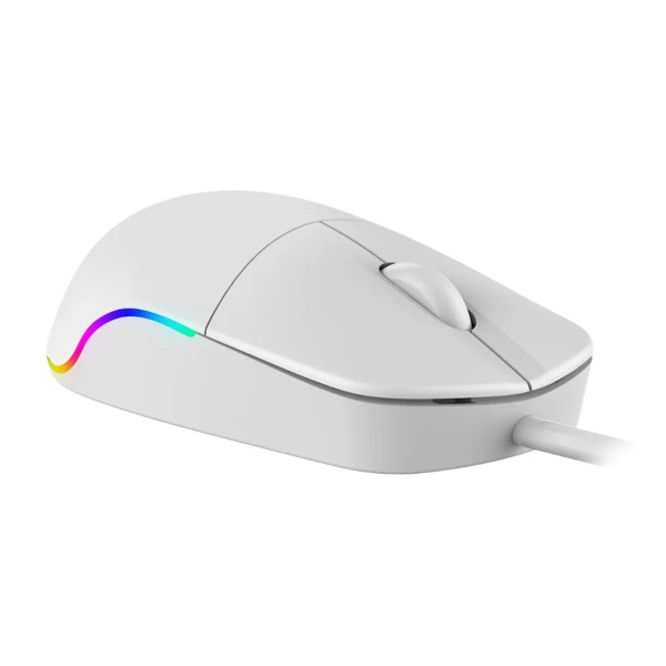 Мышь Defender "Azora" 1200dpi, USB, проводная, белая MB-241