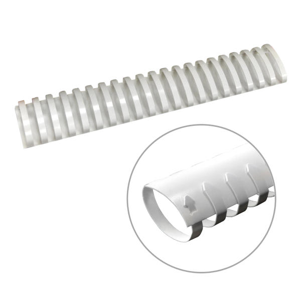 Пружина для переплёта пласт. 51мм (до 500л) белая 1шт