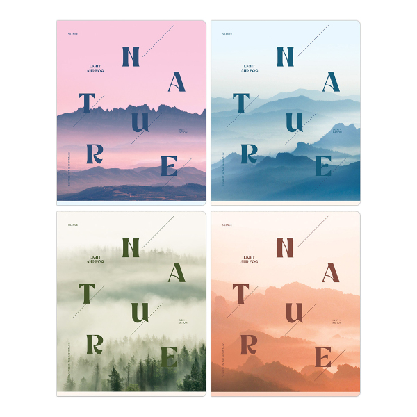 Тетрадь 48л А5 клетка "Foggy dawn" картон, ассорти Т5ск48_лм 11878 BG