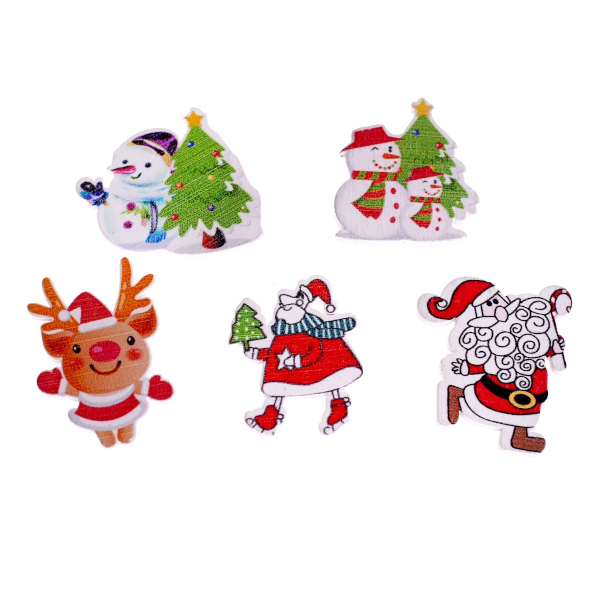 Набор для декорирования "Новогодний" 24шт 7575473 Страна Карнавалия