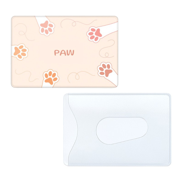 Обложка для проездного билета и карт, ПВХ, рисунок, 64*96мм "Лапки" 2988.Р4 ДПС