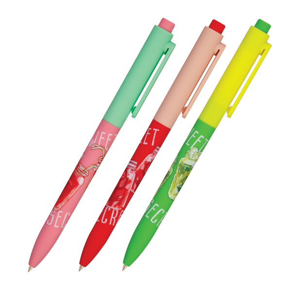 Ручка шар. автомат. 0,7мм, синий, ассорти корп. "My Refresh" 20-0297/09 Bruno Visconti