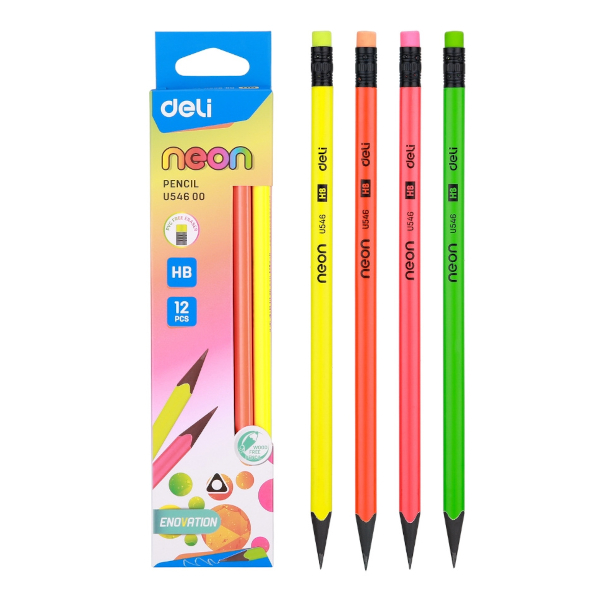 Карандаш ч/гр HB, дерево, круглый, ластик, ассорти "Navy" 65562 Erich Krause