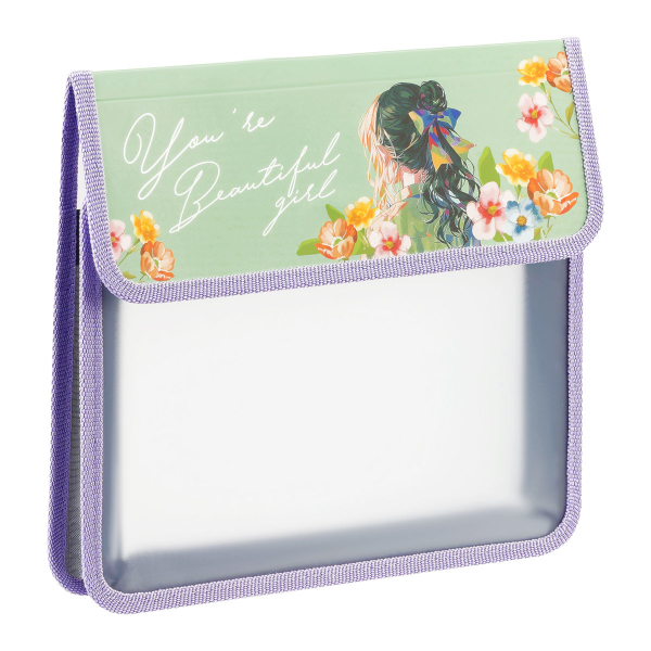 Папка для тетрадей А4 1отд., пластик, молния "Огненный робот" 69289 Феникс+