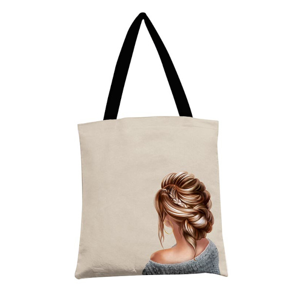Сумка-шоппер Арт Дизайн "Девушка" 35*42см 0432.301