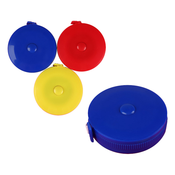 Сантиметровая лента-рулетка, 150см, см/дюймы, ассорти 743936 Арт Узор