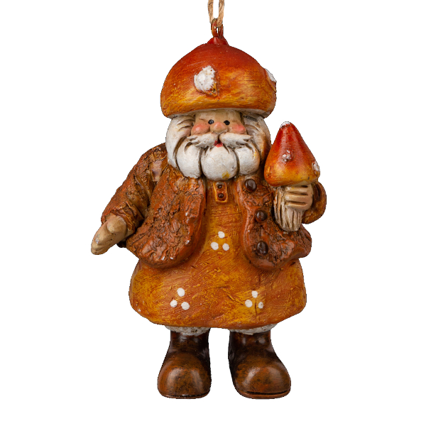 Украшение подвесное Erich Krause Decor "Талисман урожая грибов" 8см, полирезина 64602