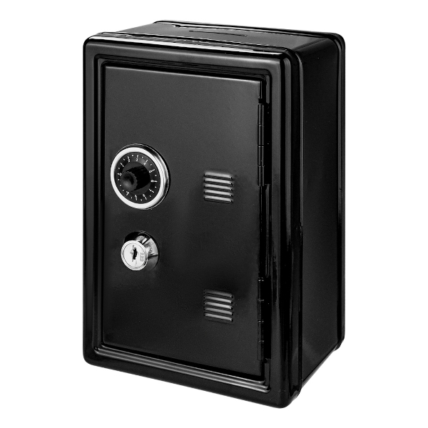 Копилка "Сейф" 10*12*18см, металл/пластик, замок, ключи КС-2938 Миленд