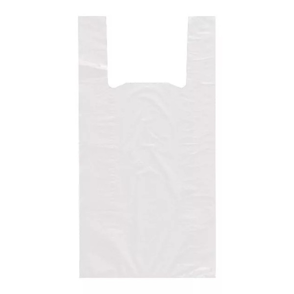 Пакет-майка ПНД 42*60см, 25мкм, белый 100/1000/HB (1шт)