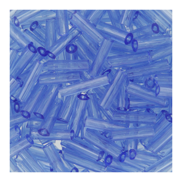 Бисер "Zlatka" стеклярус (0001-0010) №0006 св.синий 10гр GG3