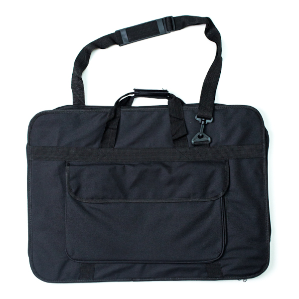 Сумка для художника с карманом, черная, А2 - 195027 Малевичъ