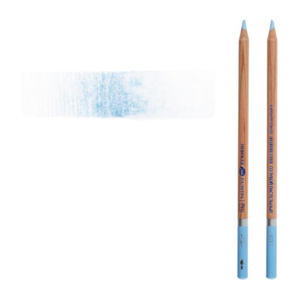 Карандаш акварельный Невская палитра "Белые ночи" №503 (голубой пастельный) круглый, дерево 158-503