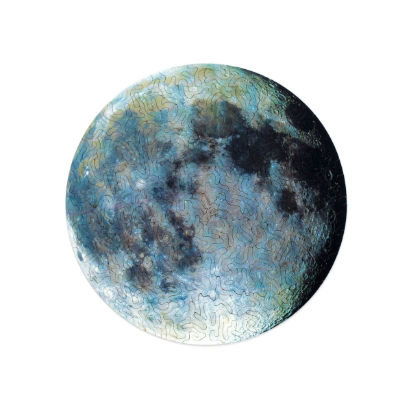 Пазлы деревянные в шкатулке 153 элем. "Луна" M 250*250мм Z109 ZUFA