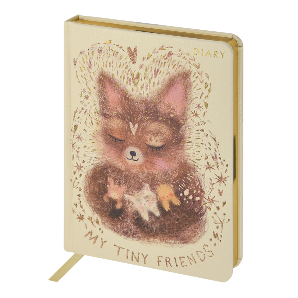 Ежедневник А5 не дат Bruno Visconti "Лисенок" тв.обл., иск. кожа 3-744/17