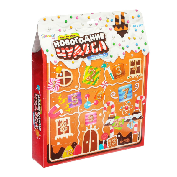 Набор для творчества Эврики "Адвент-календарь. Новогодние чудеса"  7866272
