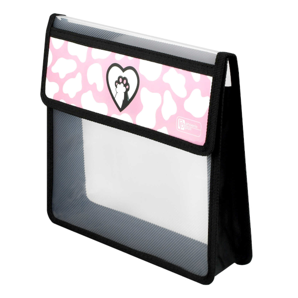 Папка для тетрадей А5 1отд., пластик, липучка "Белая машина" 72374 Феникс+