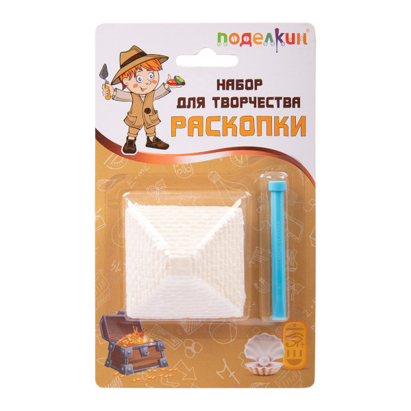 Набор для творчества Поделкин "Раскопки. №06 Пирамида Хеопса" PNR-01