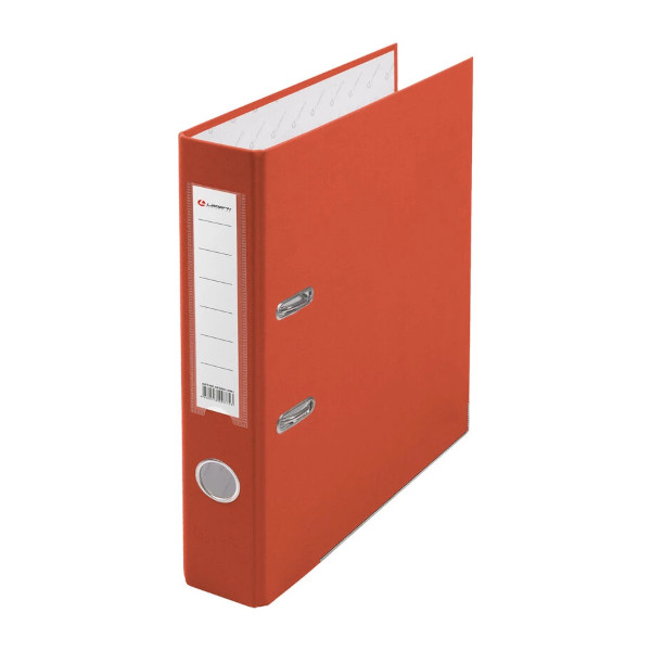 Файл А4, 50мм, картон/пленка, карман, кант, оранжевый AF0601-QR1 Lamark