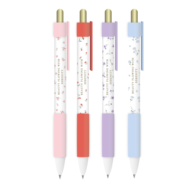 Ручка шар. автомат. 0,7мм, синий, ассорти корп. "Feeling" BSBP015-case-MIX/Feeling Be Smart