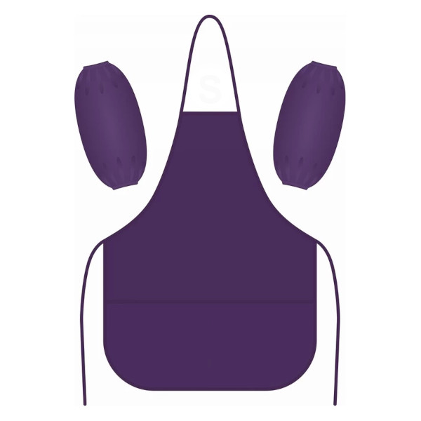 Накидка для уроков труда+нарукавники "Фиолетовый" 47,5*37,5см, 2 кармана HA0001-VL Lamark