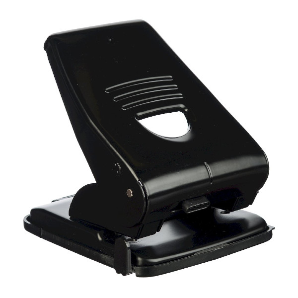 Дырокол 40л Workmate металл, линейка, черный 14-6371