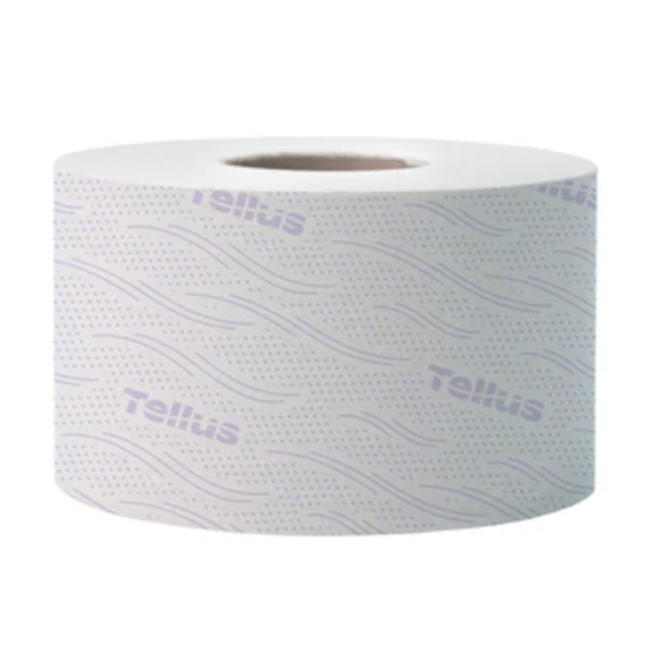 Бумага туалетная 2-слойная Tellus/Tork "Premium" 9,7см*170м в мини рулонах Т2, 110253/120243