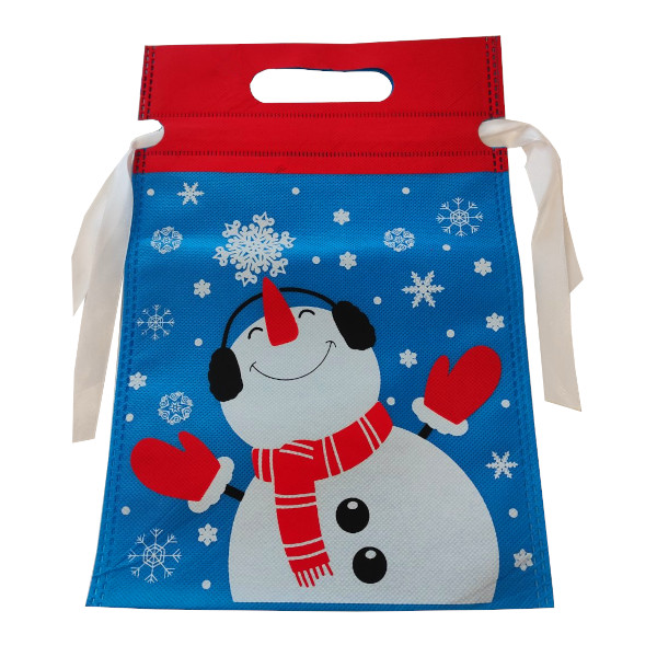 Мешочек 20*30см "Снеговик" неткан. 90574 Феникс-Презент