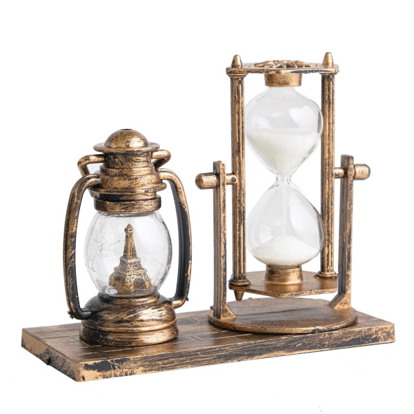 Часы песочные подарочные "Керосин" 15,5*6,5*12,5см 3488509