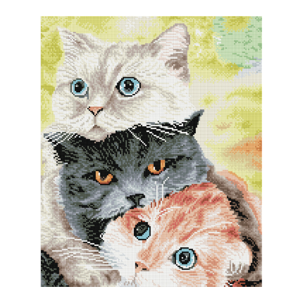 Алмазная мозаика Три Совы 40*50см "Друзья" АМ4050_47570