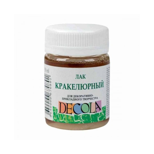 Лак кракелюрный Невская палитра "DeCola" 50мл, 8628933