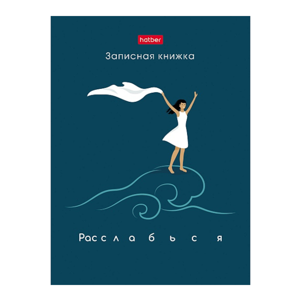 Записная книга А6 80л "Навстречу мечтам" франц.клетка, сшивка, тв.обл., картон 80ЗКт6В1_30029 Hatber