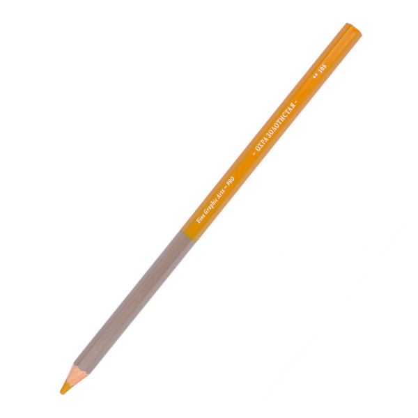 Карандаш дерево, 6-гран., охра золотистая 105 "GrafArt PRO" 194105 Малевичъ (1шт)