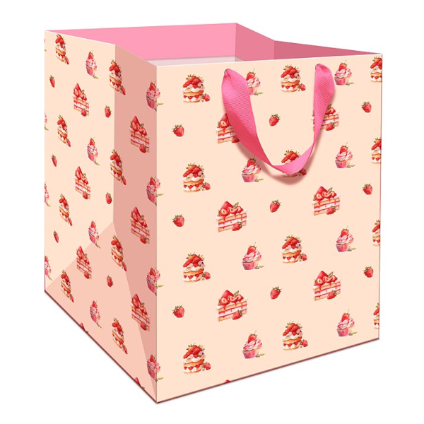 Пакет бумажный 30*25*25см "Сладости" 1324.844 Арт Дизайн
