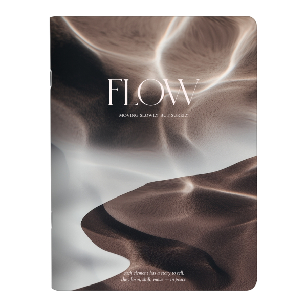 Тетрадь 48л А5 клетка "Elements. Поток" картон, рисунок N6304 Be Smart