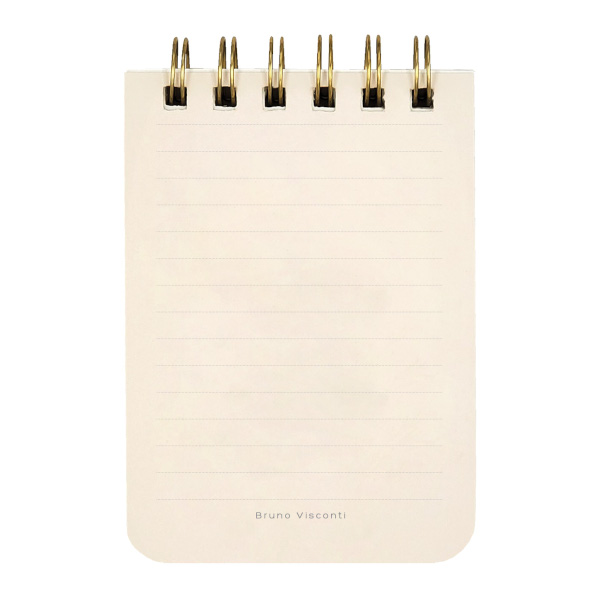 Блокнот А7 100л "Primavera" линейка, гребень, тв.обл., картон, рисунок 3-100-009/12 Bruno Visconti