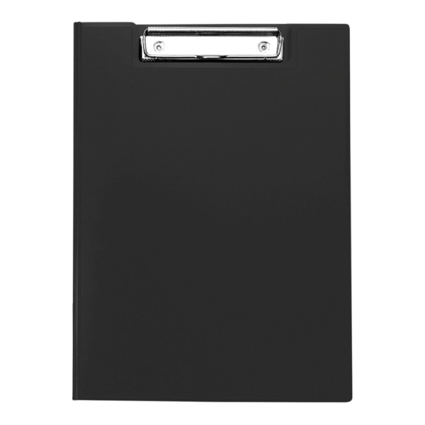 Планшет-папка с зажимом А4 пластик, черный 245659 OfficeSpace