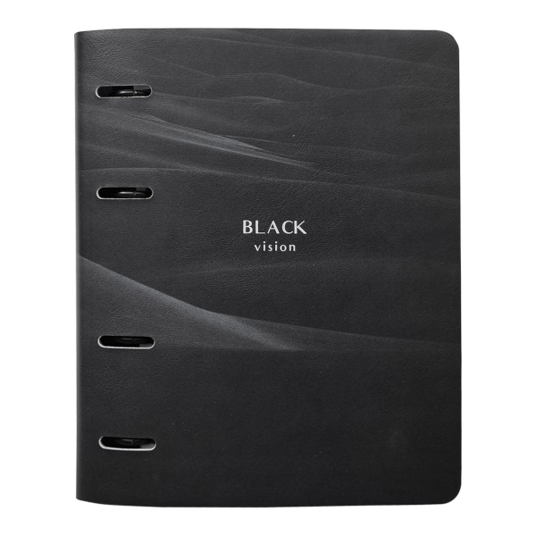 Тетрадь 120л А5+ клетка на кольцах "Monochrome. Песок" иск.кожа, рисунок N5210 Infolio