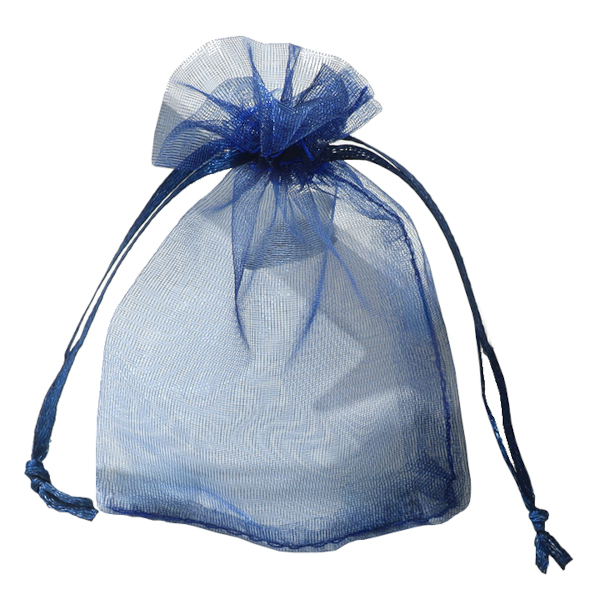 Мешочек 7*9см, органза, т.-синий 1716479