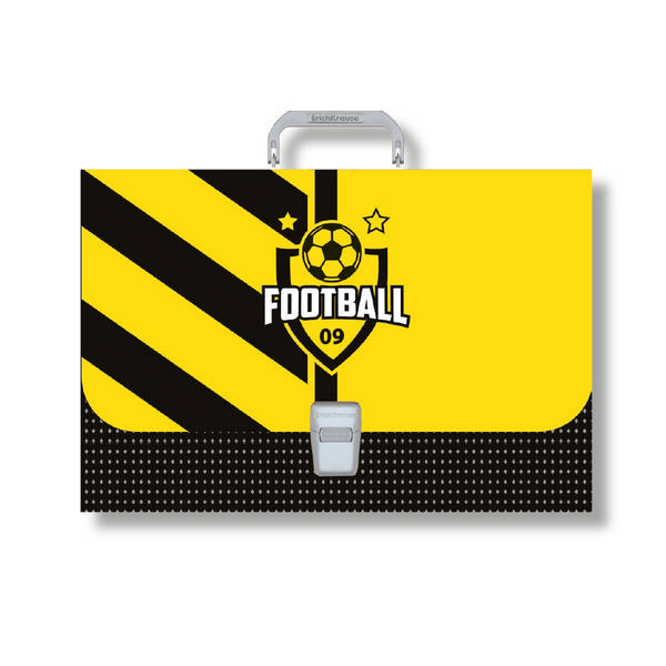 Портфель Erich Krause "Football Time"  1 отд. А4 ассорти ЕК48738