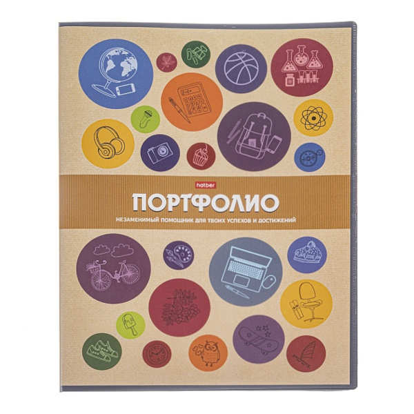 Папка-портфолио школьника А4 20л кольца BG 368053