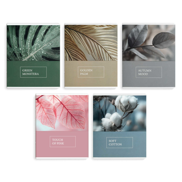 Тетрадь 48л А5+ клетка "Красота природы" картон, ассорти 70948 Феникс+