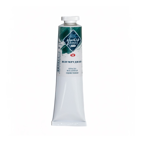 Краски масляные Невская палитра "Мастер класс" Изумрудная 46мл в тубе 1104720