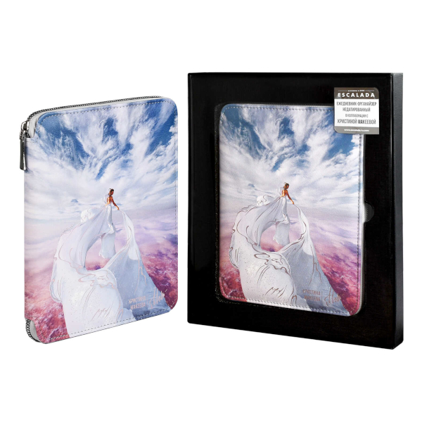 Ежедневник-органазер А5+ не дат 240стр., Escalada "#Кристина Макеева" тв.обл., иск. кожа 70553