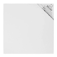 Холст грунтованный на картоне 30*30см, 280г/м2, мелкое зерно, хлопок 223030 Малевичъ