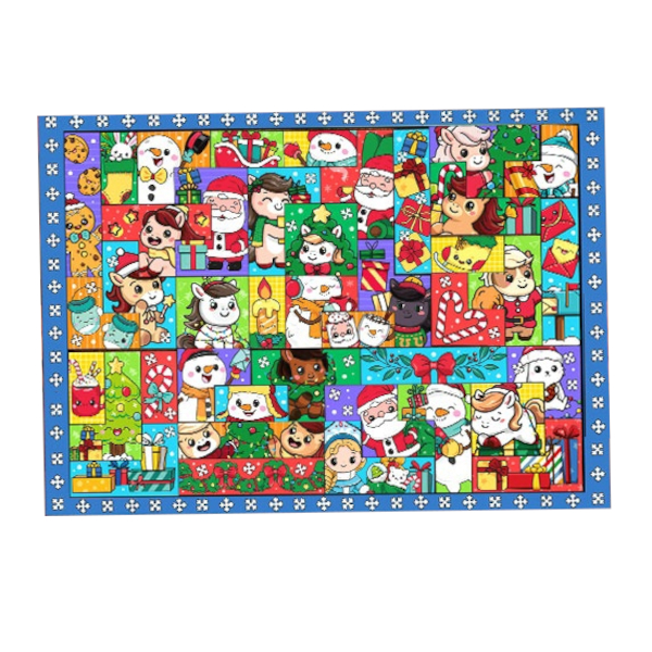 Головоломка "Тетрис. Новогоднее настроение" 44 элем. 10880151 Лесная Мастерская