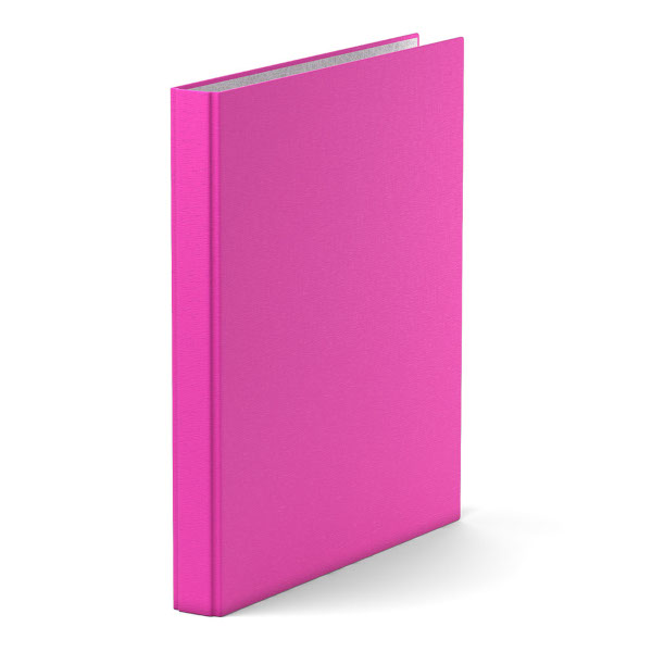 Папка 2 кольца А4, 35мм, картон/бумага, розовая "Neon" EК39059 Erich Krause