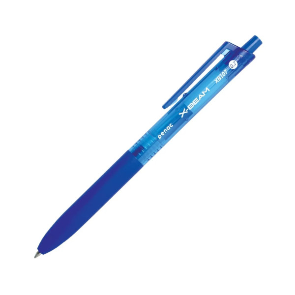 Ручка шар. автомат. 0,7мм, синий, тонир. корп. "X-Beam XB 107" BP0107-BL-03 Penac
